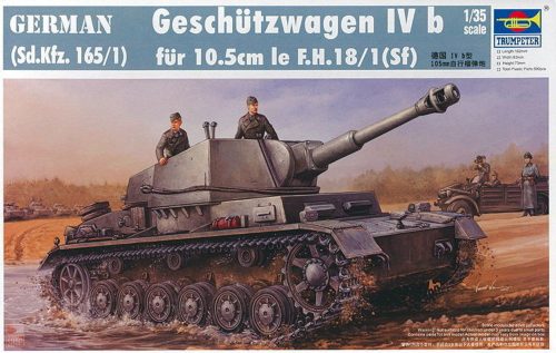 Trumpeter 1:35 Geschützwagen Ivb für 10,5 cm