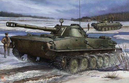 Trumpeter 1:35 PT-76 Light Amphibious Tank