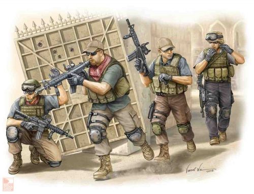 Trumpeter 1:35 PMC in Iraq - Fire Movement Team