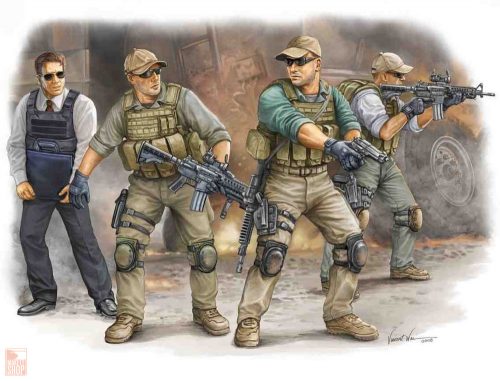 Trumpeter 1:35 PMC in Iraq - VIP Protection