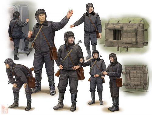 Trumpeter 1:35 Soviet Soldier-Scud B Crew