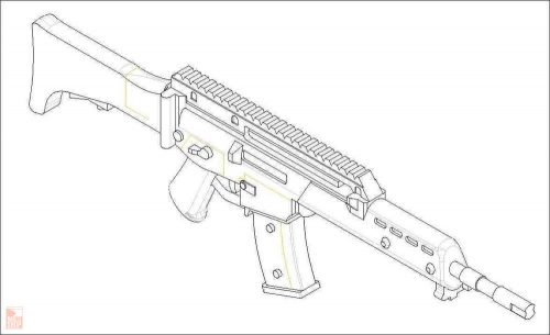 Trumpeter 1:35 G36KV