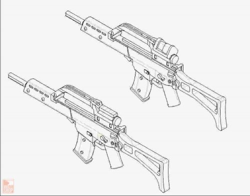 Trumpeter 1:35 G36KE/36K