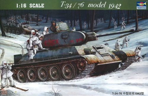 Trumpeter 1:16 T-34/76 Soviet Tank (1942)