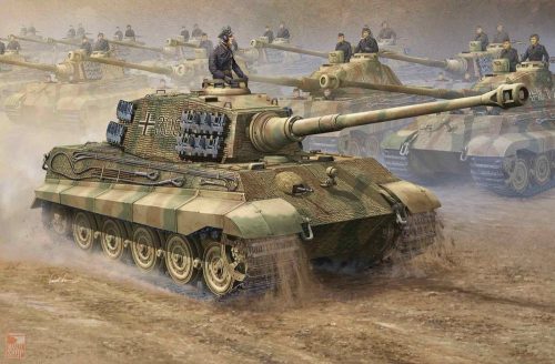 Trumpeter 1:16 German King Tiger 2 in 1