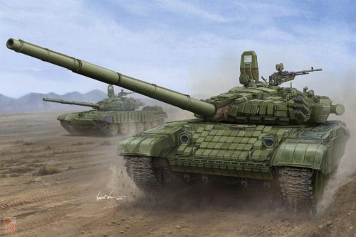 Trumpeter 1:16 Russian T-72B/B1 MBT(w/kontakt-1 reactiv armor)