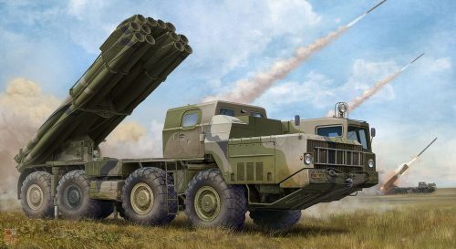 Trumpeter 1:35 Russian 9A52-2 Smerch-M multiple rocket launcher of RSZO 9k58 Smerch MRLS