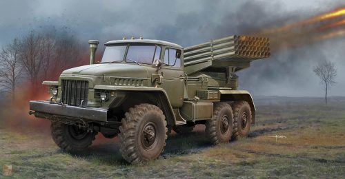 Trumpeter 1:35 Russian BM-21 Grad Multiple RocketLaunch