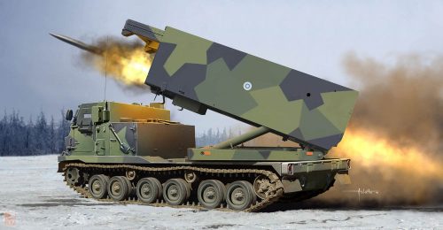 Trumpeter 1:35 M270/A1 Multiple Launch Rocket System- Finland/Netherlands