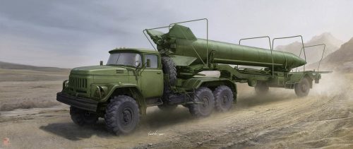 Trumpeter 1:35 Soviet Zil-131V tow 2T3M1 Trailer with 8K14 Missile