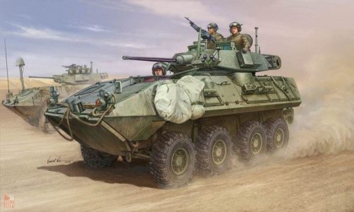 Trumpeter 1:35 LAV-A2 8x8 wheeled armoured vehicle