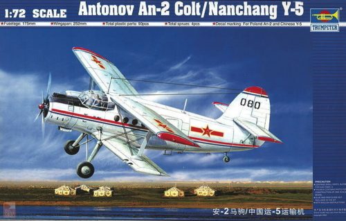 Trumpeter 1:72 Antonov An-2 Colt / Nanchang Y-5