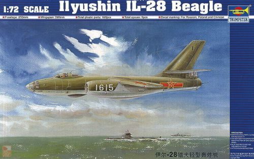 Trumpeter 1:72 Iljushin IL-28 Beagle