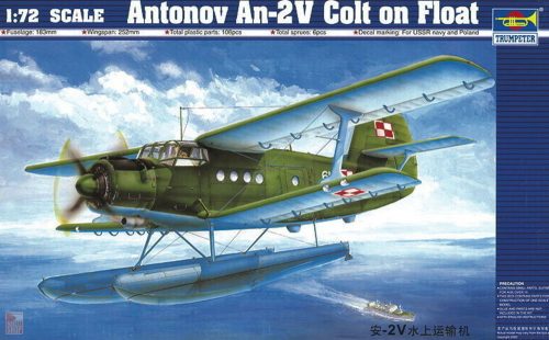 Trumpeter 1:72 Antonov An-2M Colt Wasserflugzeug