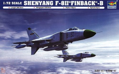 Trumpeter 1:72 Shenyang F-8II ''Finback'' B