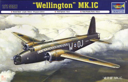 Trumpeter 1:72 ''Wellington'' Mk.1C