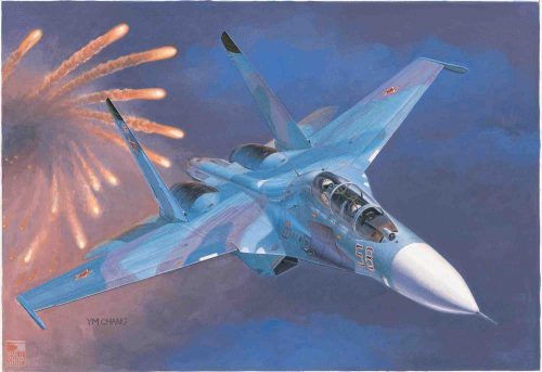 Trumpeter 1:72 Russian Su-27UB Flanker C Fighter