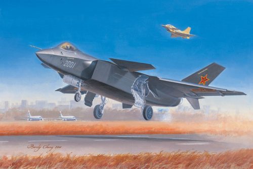 Trumpeter 1:72 Chinese J-20 Fighter