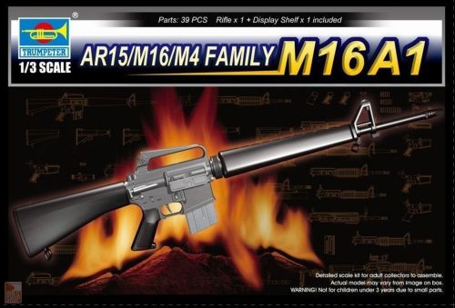 Trumpeter 1:3 AR15/M16/M4 FAMILY-M16A1