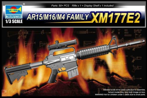 Trumpeter 1:3 AR15/M16/M4 Family-XM177E2