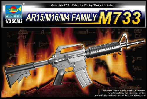 Trumpeter 1:3 AR15/M16/M4 Family-M733