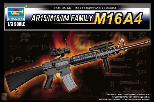 Trumpeter 1:3 AR15/M16/M4 FAMILY-M16A4