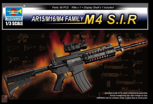 Trumpeter 1:3 AR15/M16/M4 Family-M4 S.I.R.