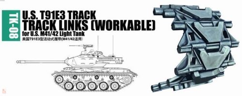 Trumpeter 1:35 U.S. T91E3 track for M41/42 light tank