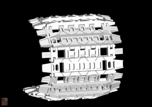 Trumpeter 1:35 E-100 Track links