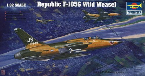 Trumpeter 1:32 Republic F-105 G Wild Weasel