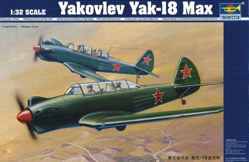 Trumpeter 1:32 Jakowlew Jak-18 Max