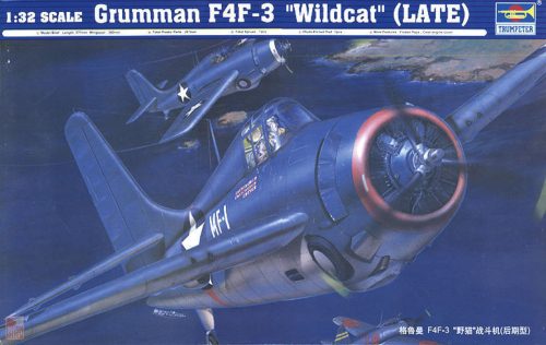 Trumpeter 1:32 Grumman F4F-3 ''Wildcat'' (late)