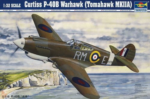 Trumpeter 1:32 Curtiss P-40B Warhawk