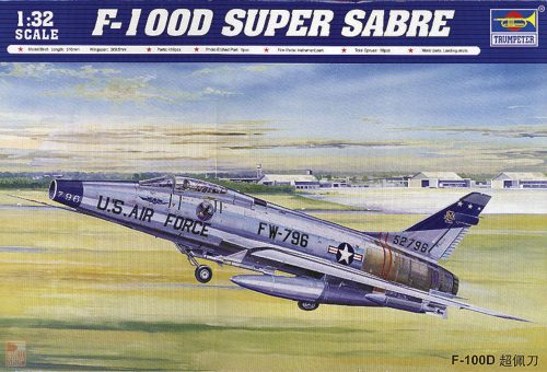 Trumpeter 1:32 North American F-100D Super Sabre