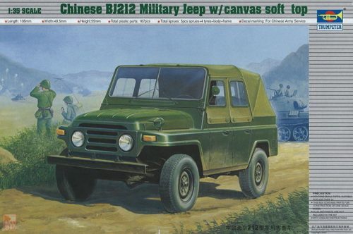 Trumpeter 1:35 Chinesischer BJ212 Militär-Jeep