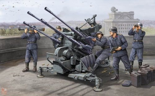 Trumpeter 1:35 FLAK 38 (German 2.0cm anti-aircraft guns