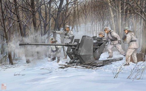 Trumpeter 1:35 FLAK 37 (German 3.7cm anti-aircraft gun)