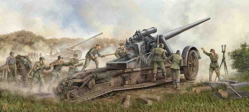 Trumpeter 1:35 German 17cm Kanone 18 Heavy Gun