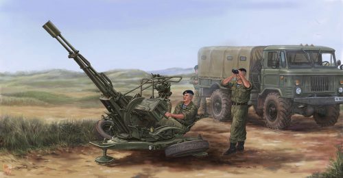 Trumpeter 1:35 Russian ZU-23-2 Anti-Aircraft Gun