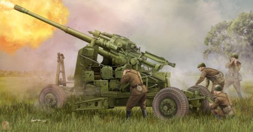 Trumpeter 1:35 Soviet 100mm Air Defence Gun KS-19M2