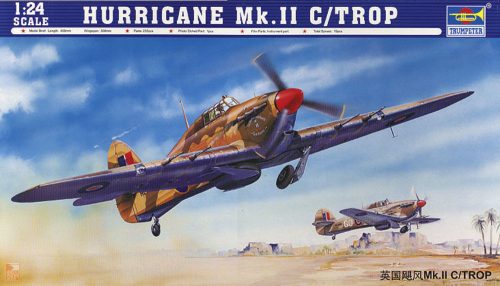 Trumpeter 1:24 Hurricane MK.II C/TROP