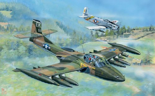 Trumpeter 1:48 US A-37A Dragonfly Light Ground-Attack