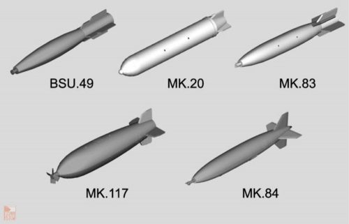 Trumpeter 1:32 Smart Missiles (26 pcs.)