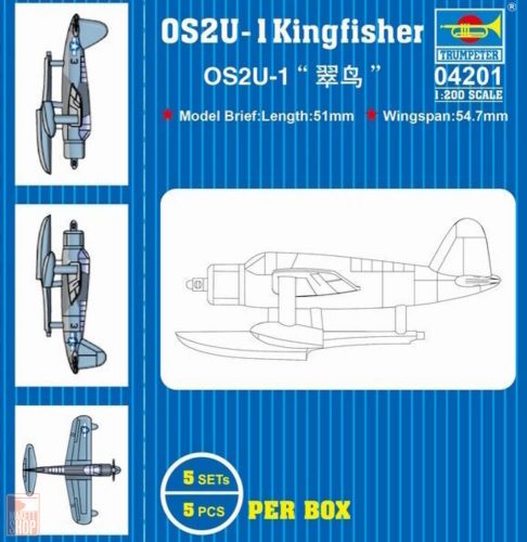 Trumpeter 1:200 OS2U-1 Kingfisher