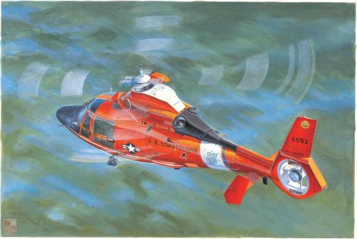 Trumpeter 1:35 US Coast Guard HH-65C Dolphin Helicopter