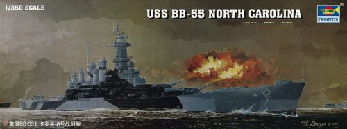 Trumpeter 1:350 Schlachtschiff USS North Carolina BB-55