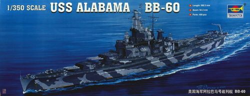 Trumpeter 1:350 USS Alabama BB-60