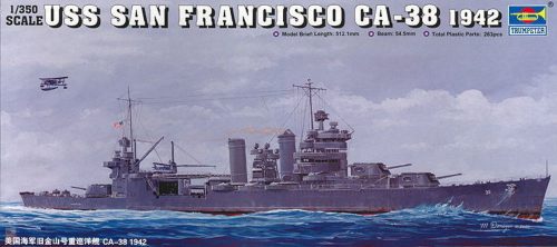 Trumpeter 1:350 USS San Francisco CA-38