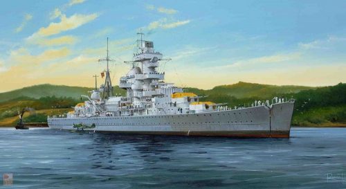 Trumpeter 1:350 German Cruiser Admiral Hipper 1941