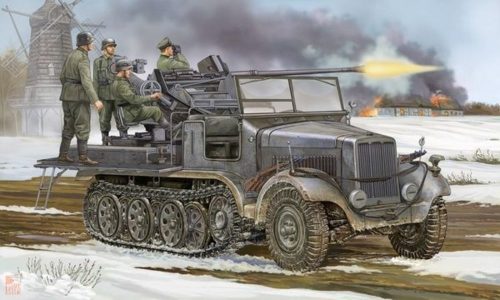 Trumpeter 1:35 Ger. Sd.Kfz.6/2 3,7cm Flak 37 auf Selbst